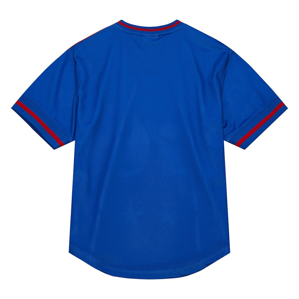 Philadelphia 76ers Jumbotron 3.0 Mesh V-Neck T-Shirt Red - NBA