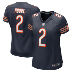 D.J. Moore Chicago Bears Women's Player Jersey Navy | Nike for Sale