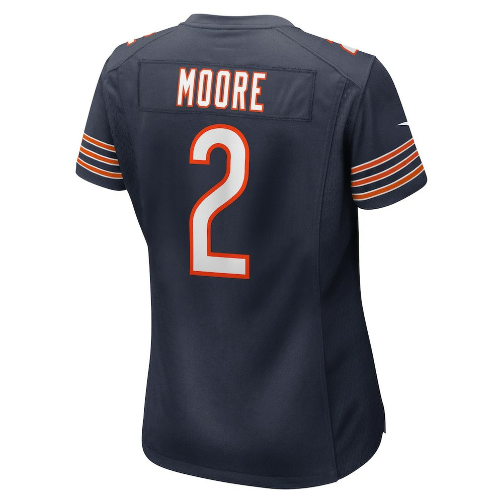D.J. Moore Chicago Bears Women's Player Jersey Navy | Nike for Sale