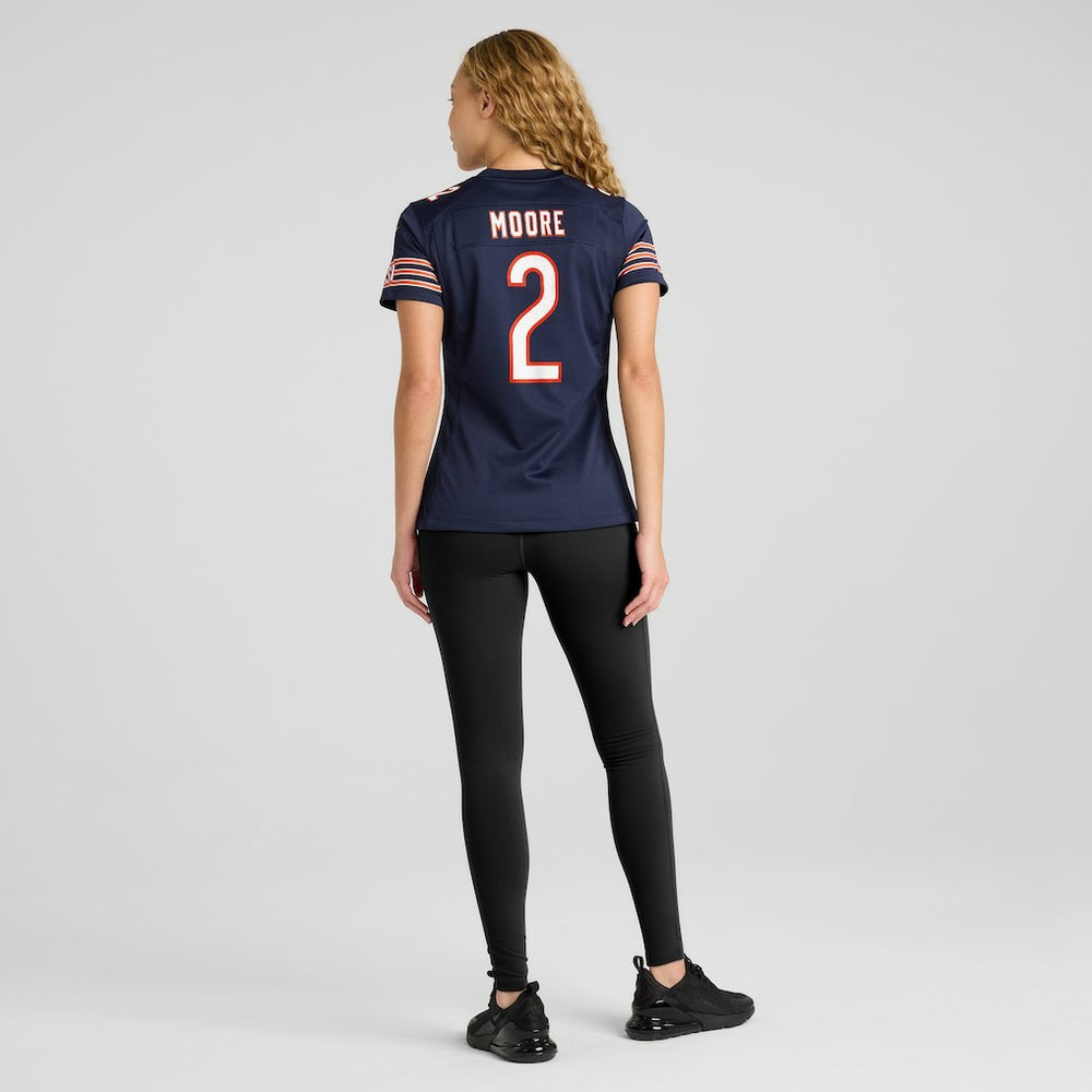 D.J. Moore Chicago Bears Women's Player Jersey Navy | Nike for Sale