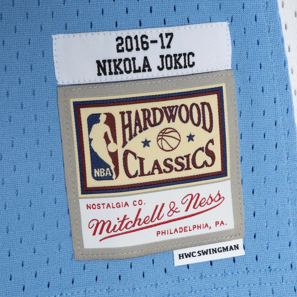 Nikola Jokic Denver Nuggets 2016/17 Swingman Jersey Light Blue - NBA