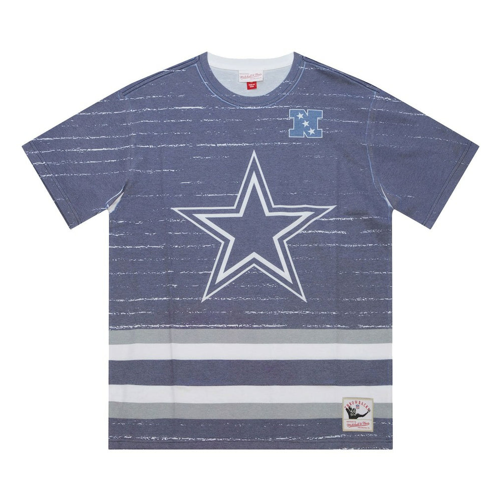 Dallas Cowboys Jumbotron 3.0 T-Shirt Navy | Mitchell & Ness
