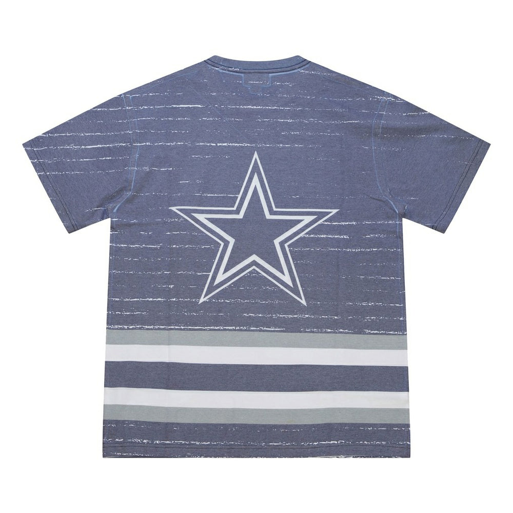Dallas Cowboys Jumbotron 3.0 T-Shirt Navy | Mitchell & Ness