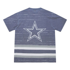 Dallas Cowboys Jumbotron 3.0 T-Shirt Navy | Mitchell & Ness