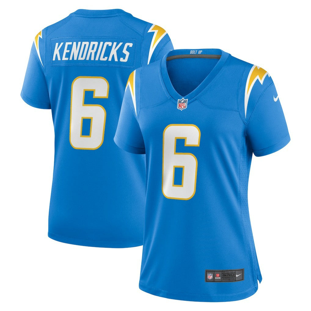 Eric Kendricks Los Angeles Chargers Women's Game Player Jersey Powder Blue | Nike for Sale