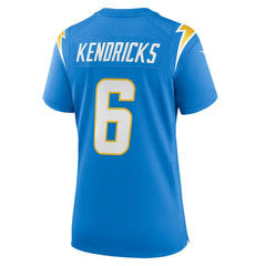 Eric Kendricks Los Angeles Chargers Women's Game Player Jersey Powder Blue | Nike for Sale