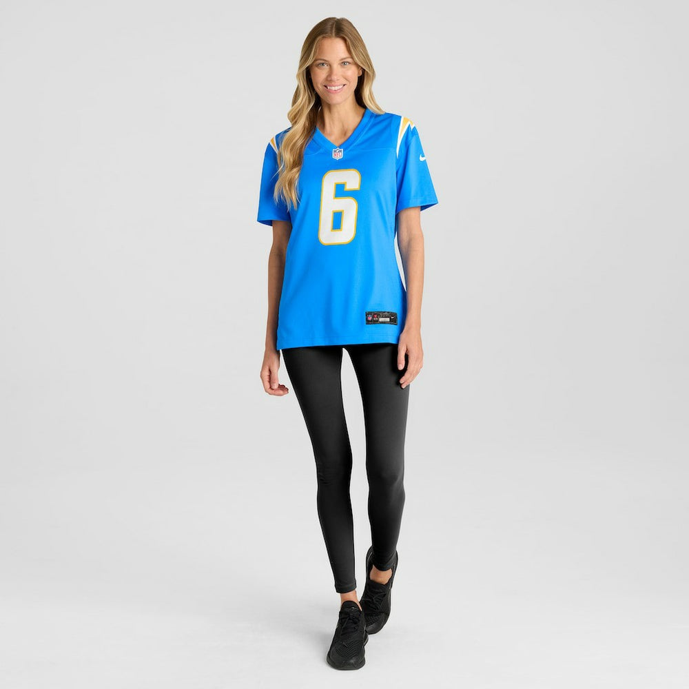 Eric Kendricks Los Angeles Chargers Women's Game Player Jersey Powder Blue | Nike for Sale