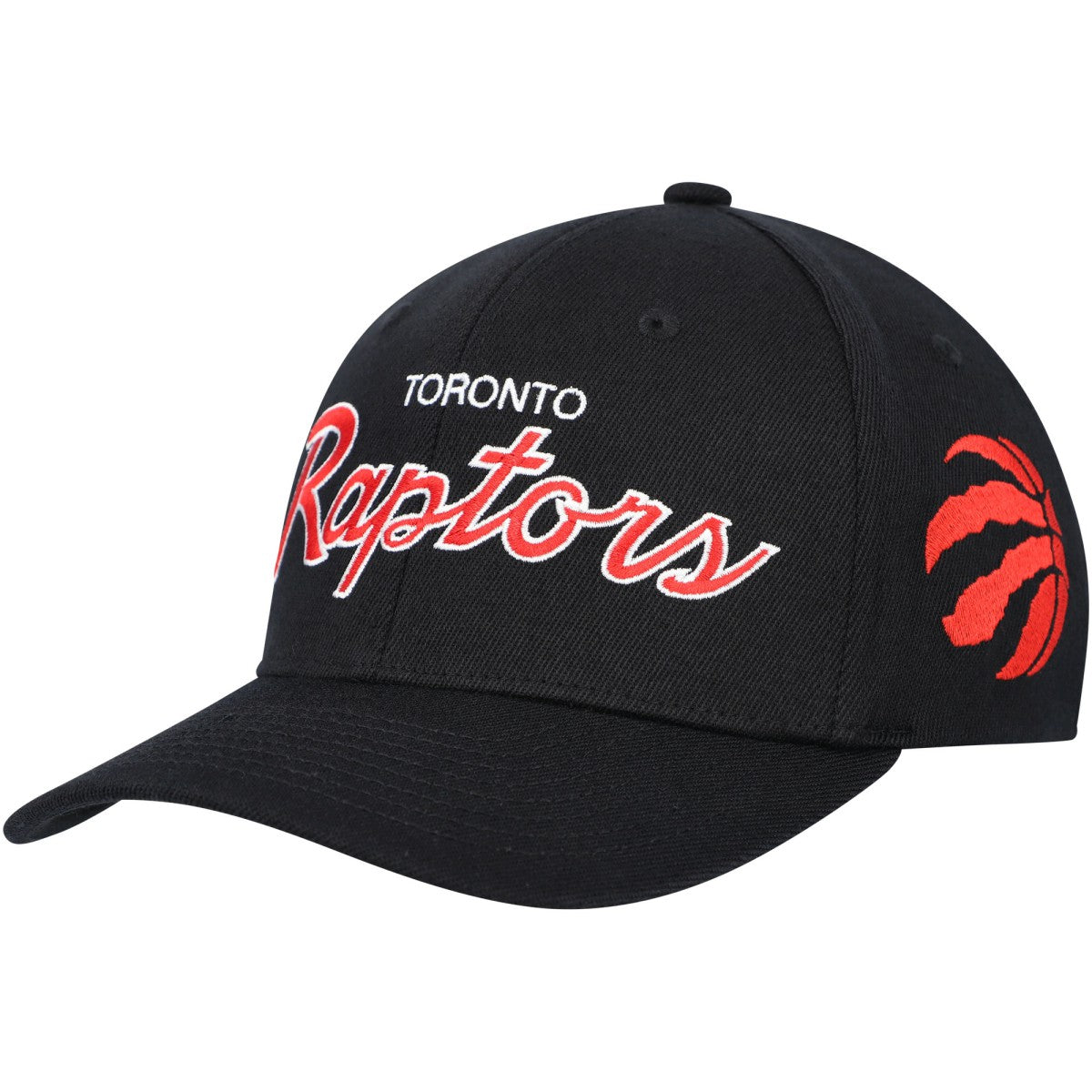 Toronto Raptors MVP Team Script 2.0 Stretch Snapback Hat Black - NBA