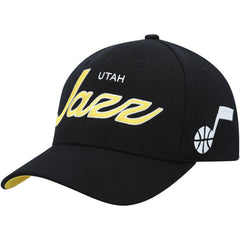 Utah Jazz MVP Team Script 2.0 Stretch Snapback Hat Black - NBA