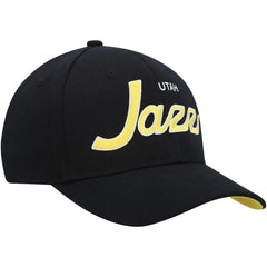 Utah Jazz MVP Team Script 2.0 Stretch Snapback Hat Black - NBA