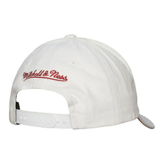 Chicago Bulls Hardwood Classics All In Retro Snapback Hat White - NBA