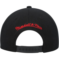 Miami Heat Hardwood Classics MVP Team Script 2.0 Snapback Hat Black - NBA