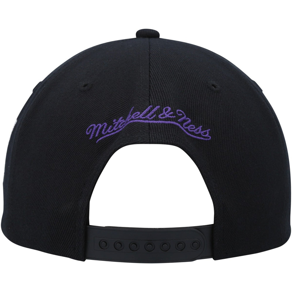 Phoenix Suns Hardwood Classics MVP Team Script 2.0 Snapback Hat Black - NBA