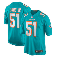 David Long Jr. Miami Dolphins Game Jersey Aqua | Nike for Sale