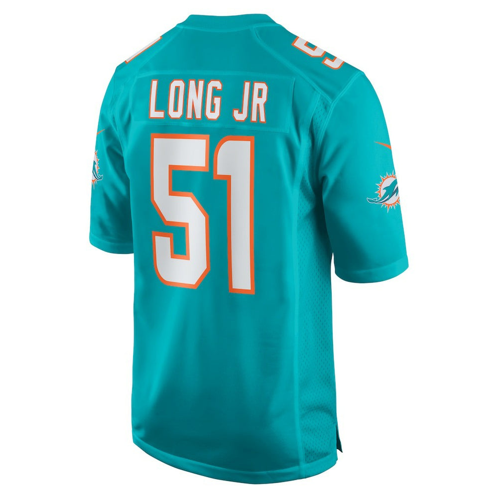 David Long Jr. Miami Dolphins Game Jersey Aqua | Nike for Sale