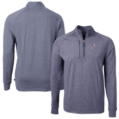 Pittsburgh Pirates Cutter & Buck Americana Logo Adapt Eco Knit Stretch Recycled Quarter-Zip Pullover Top - MLB
