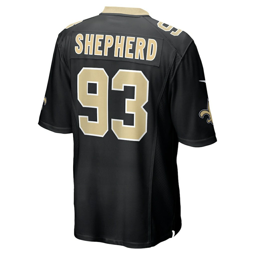 Nathan Shepherd New Orleans Saints Game Jersey Black | Nike for Sale