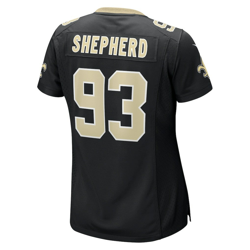 Nathan Shepherd New Orleans Saints Women's Game Jersey Black | Nike for Sale