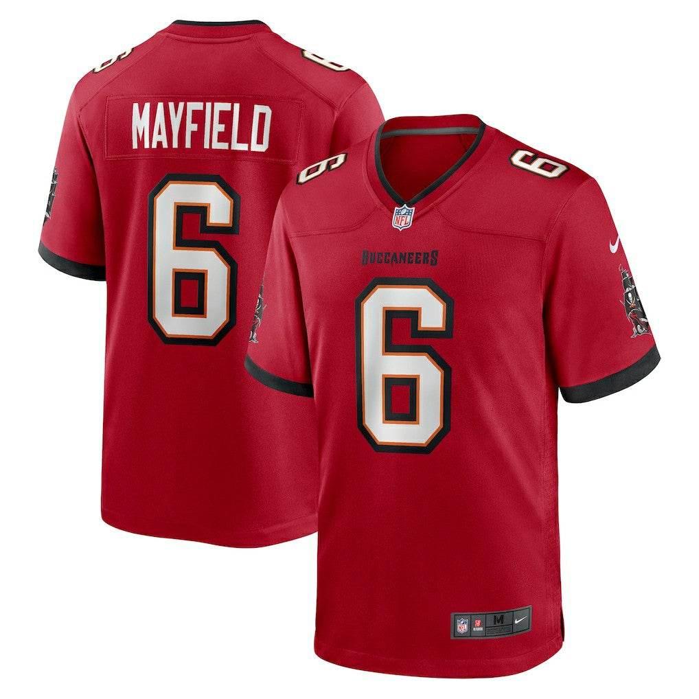 Baker Mayfield Tampa Bay Buccaneers Team Game Jersey Red | Nike for Sale