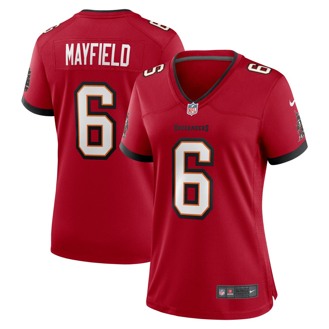 Baker Mayfield Tampa Bay Buccaneers Women's Game Jersey Red | Nike for Sale