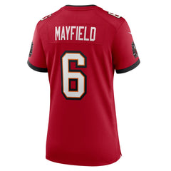Baker Mayfield Tampa Bay Buccaneers Women's Game Jersey Red | Nike for Sale