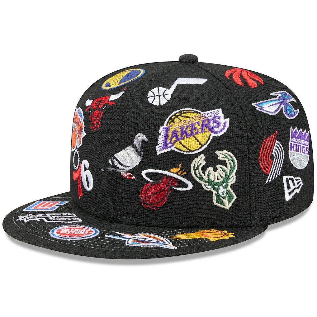 NBA x Staple 59FIFTY Fitted Hat Black - NBA