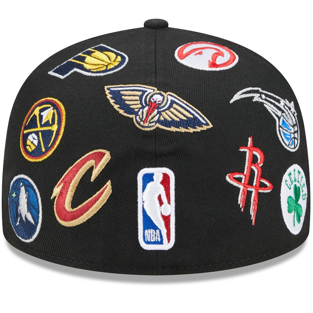 NBA x Staple 59FIFTY Fitted Hat Black - NBA