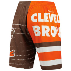 Cleveland Browns Jumbotron 3.0 Shorts Brown | Mitchell & Ness