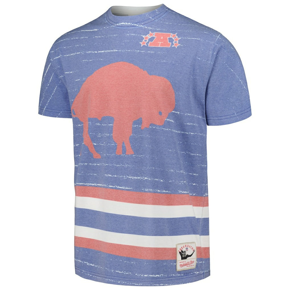 Buffalo Bills Jumbotron 3.0 T-Shirt Royal | Mitchell & Ness