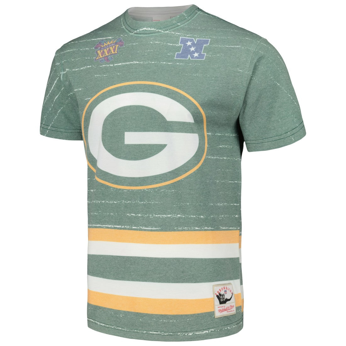 Green Bay Packers Jumbotron 3.0 T-Shirt Green | Mitchell & Ness