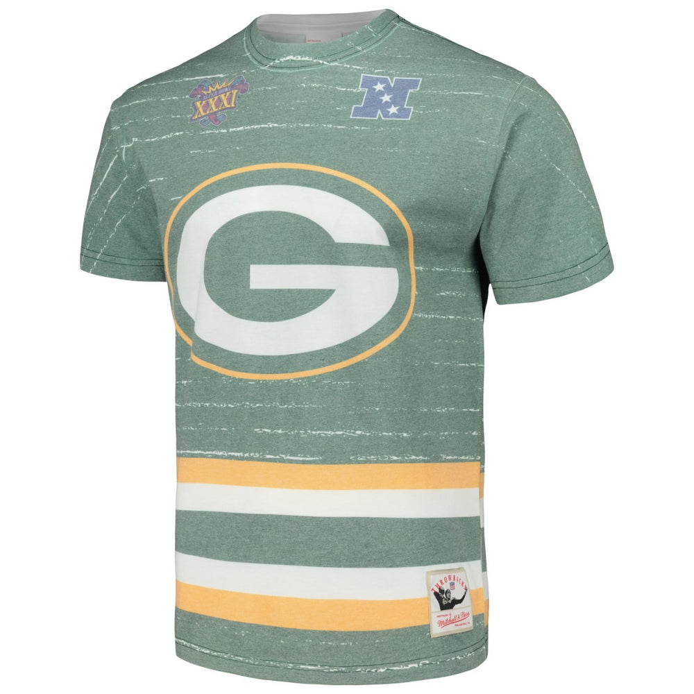 Green Bay Packers Jumbotron 3.0 T-Shirt Green | Mitchell & Ness