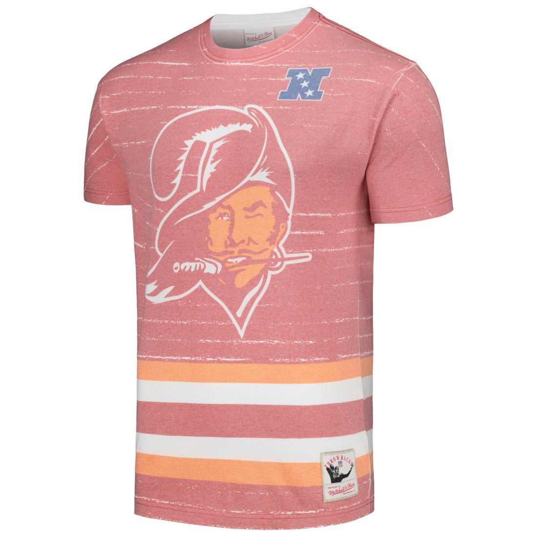 Tampa Bay Buccaneers Jumbotron 3.0 T-Shirt Red | Mitchell & Ness