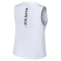 Chicago White Sox WEAR by Erin Andrews Women's Lace-Up Tank Top - MLB