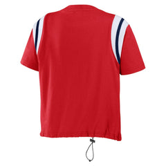 St. Louis Cardinals WEAR by Erin Andrews Women's Cinched Colorblock T-Shirt - MLB