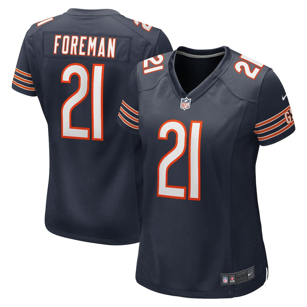 D'Onta Foreman Chicago Bears Women's Game Jersey Navy | Nike for Sale