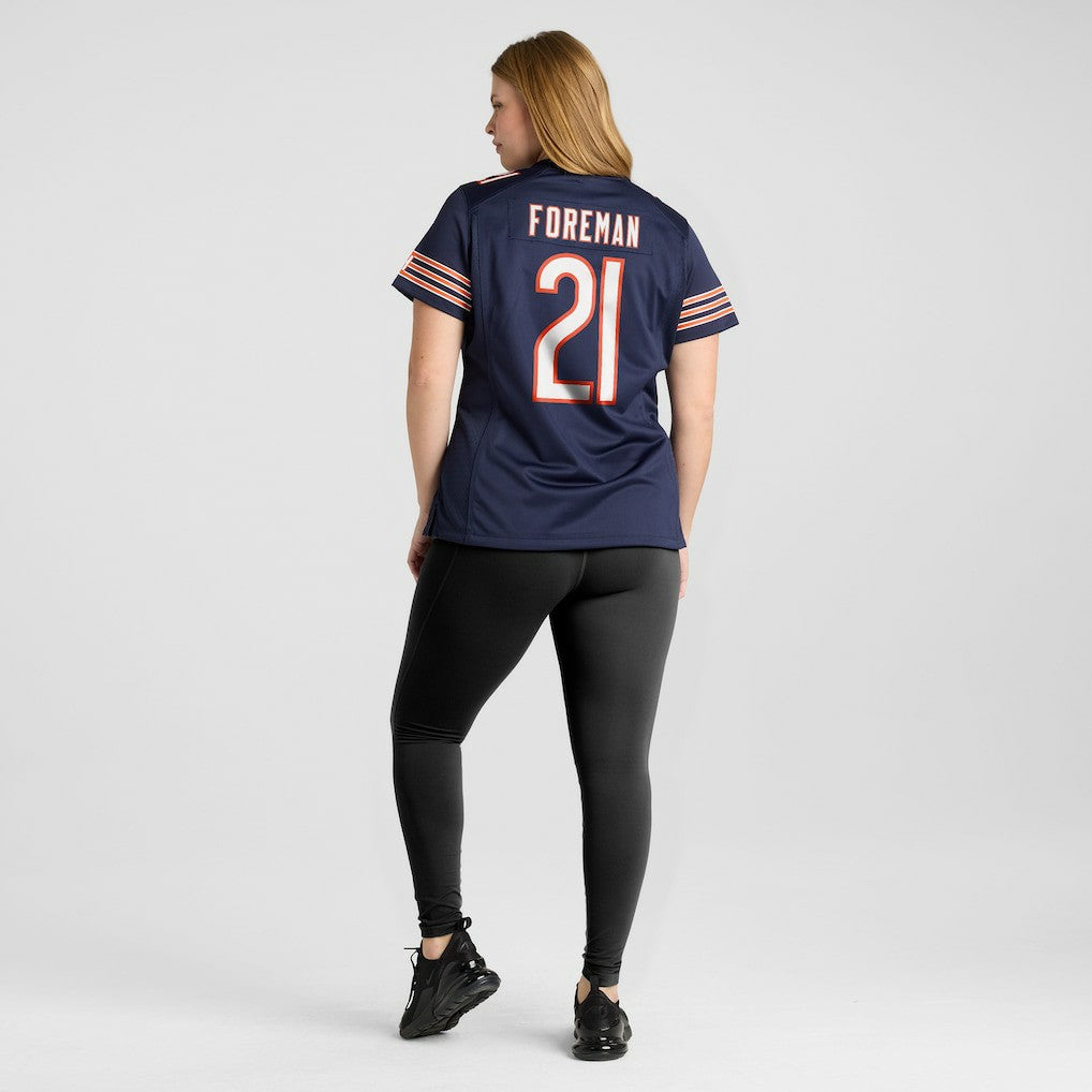 D'Onta Foreman Chicago Bears Women's Game Jersey Navy | Nike for Sale