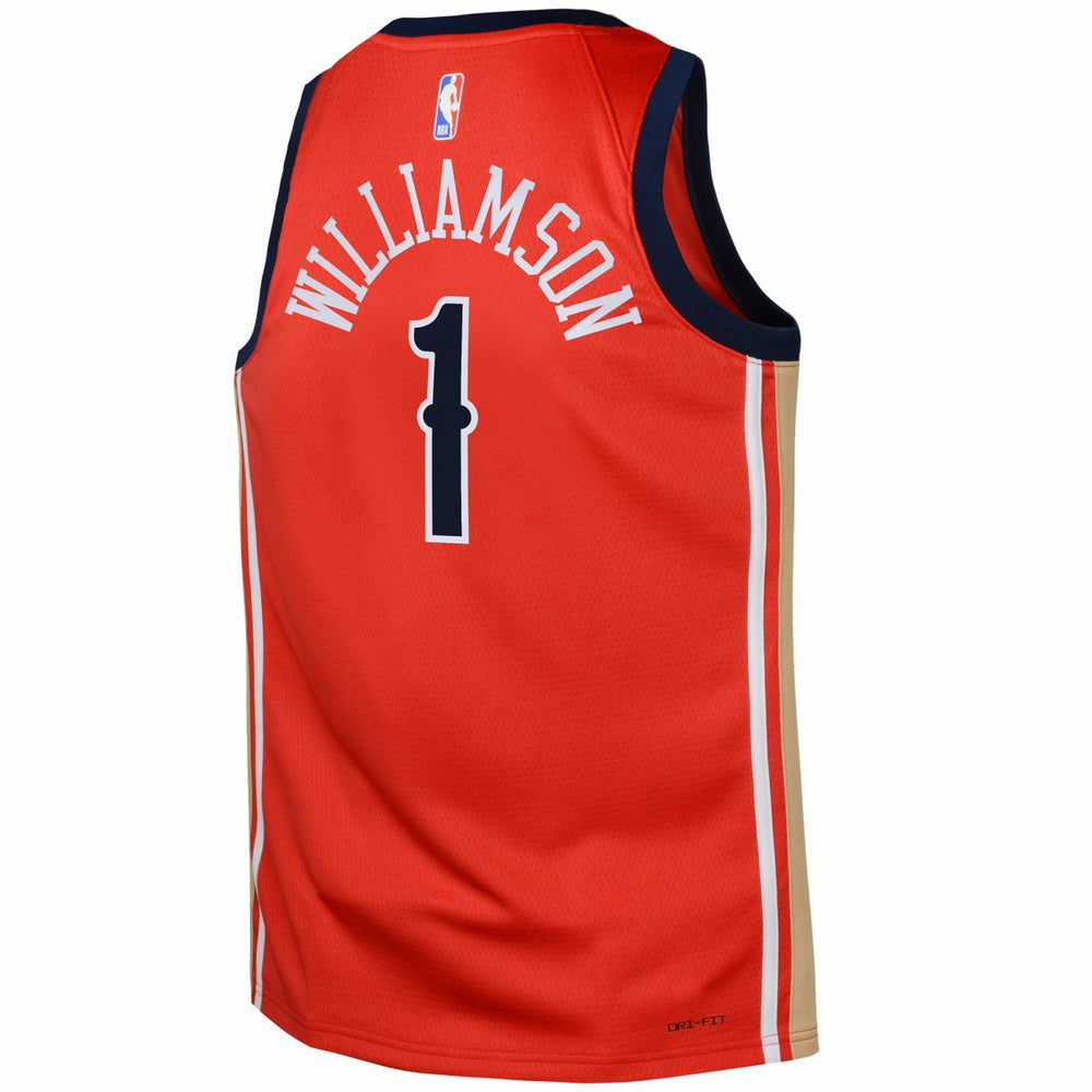 Zion Williamson New Orleans Pelicans Jordan Brand Swingman Jersey Statement Red - NBA