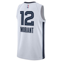 Ja Morant Memphis Grizzlies Youth Swingman Jersey Association Edition White - NBA