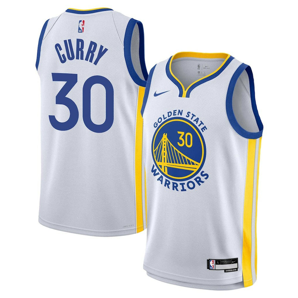 Stephen Curry Golden State Warriors Youth Swingman Jersey Association Editi- White - NBA