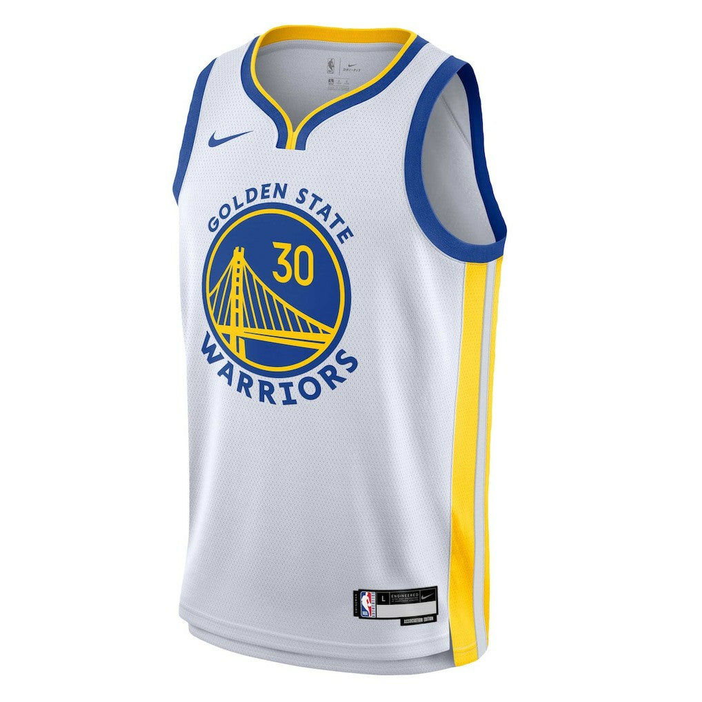 Stephen Curry Golden State Warriors Youth Swingman Jersey Association Editi- White - NBA