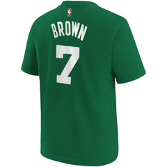 Jaylen Brown Boston Celtics Youth Icon Name & Number T-Shirt Kelly Green - NBA