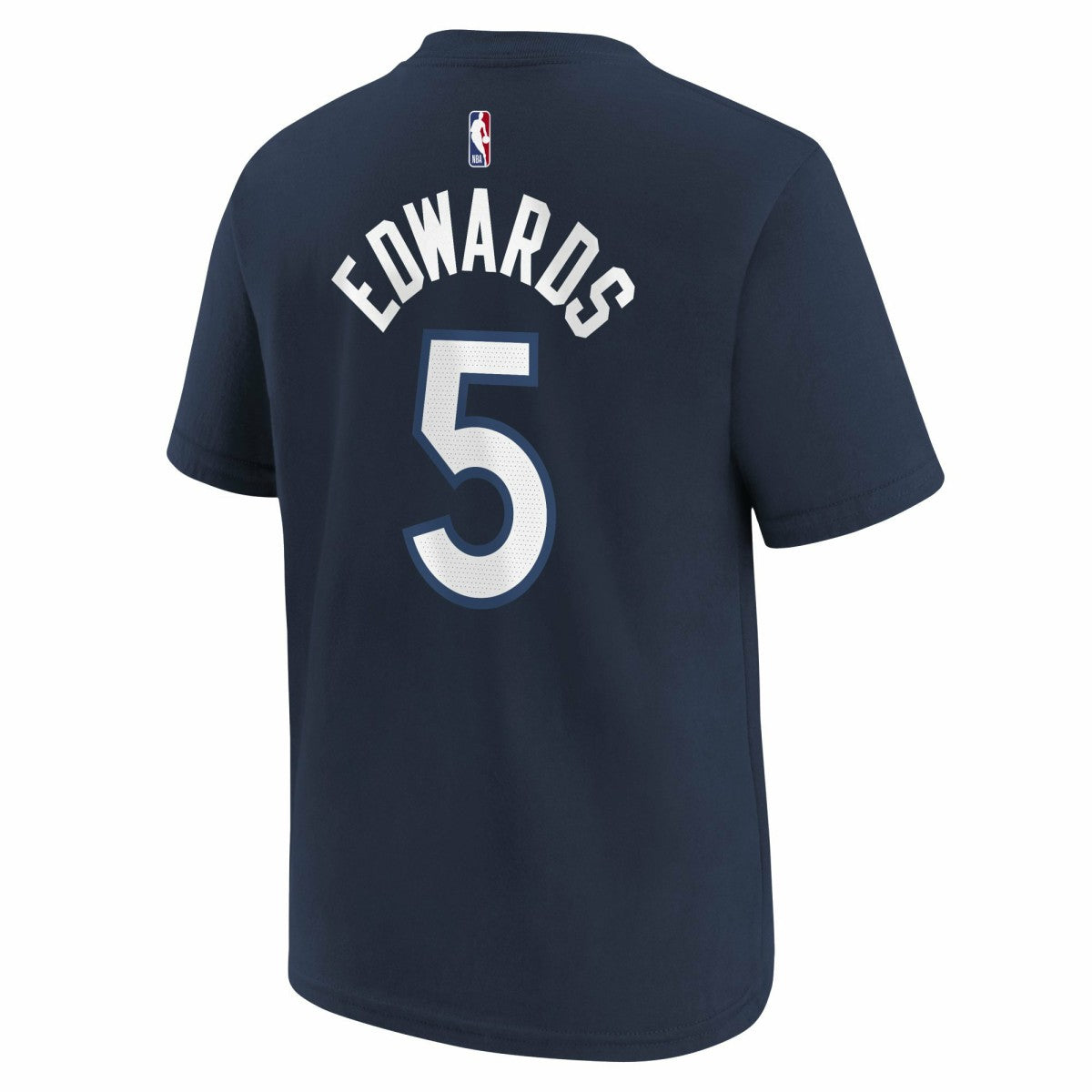 Anthony Edwards Minnesota Timberwolves Youth Icon Name & Number T-Shirt Navy - NBA
