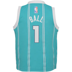 LaMelo Ball Charlotte Hornets Jordan Brand Preschool Swingman Player Jersey Icon Edition Teal - NBA