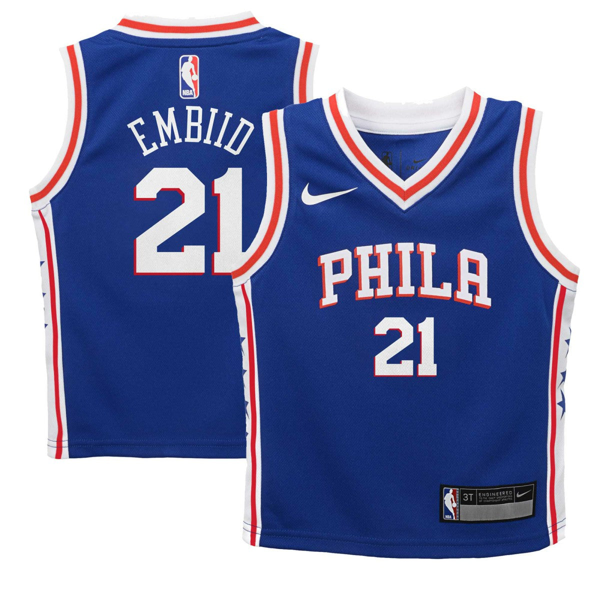 Joel Embiid Philadelphia 76ers Preschool Swingman Player Jersey Icon Edition Royal - NBA