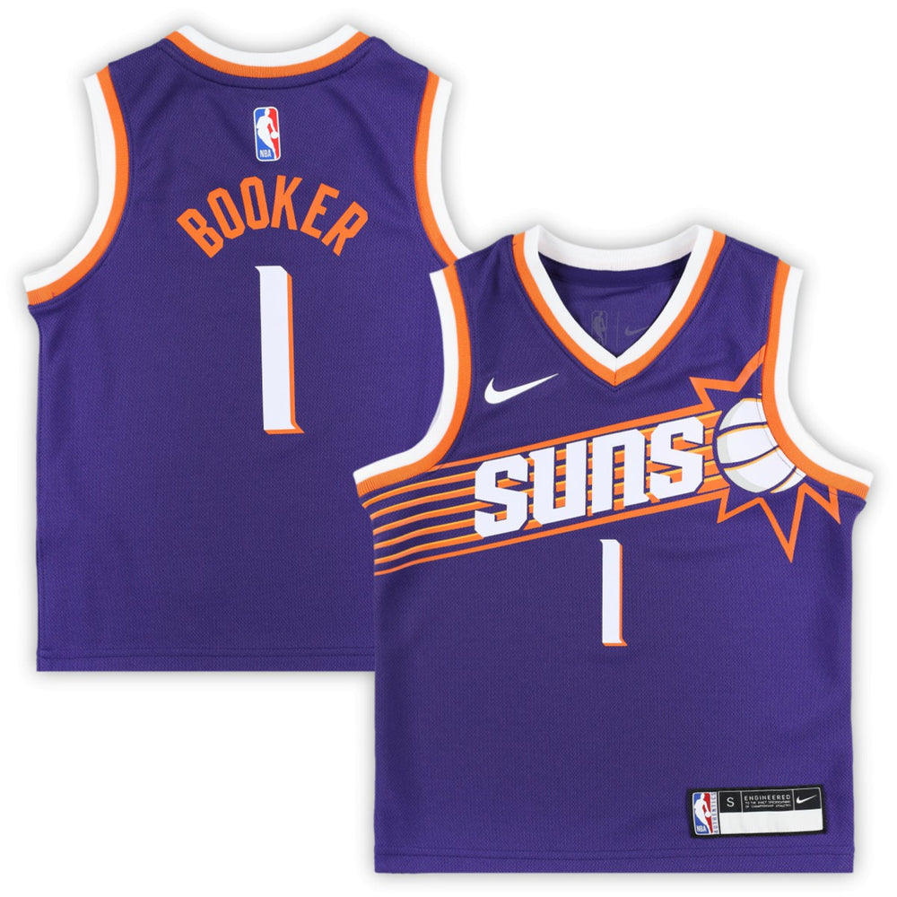 Devin Booker Phoenix Suns Preschool Swingman Player Jersey Icon Edition Purple - NBA