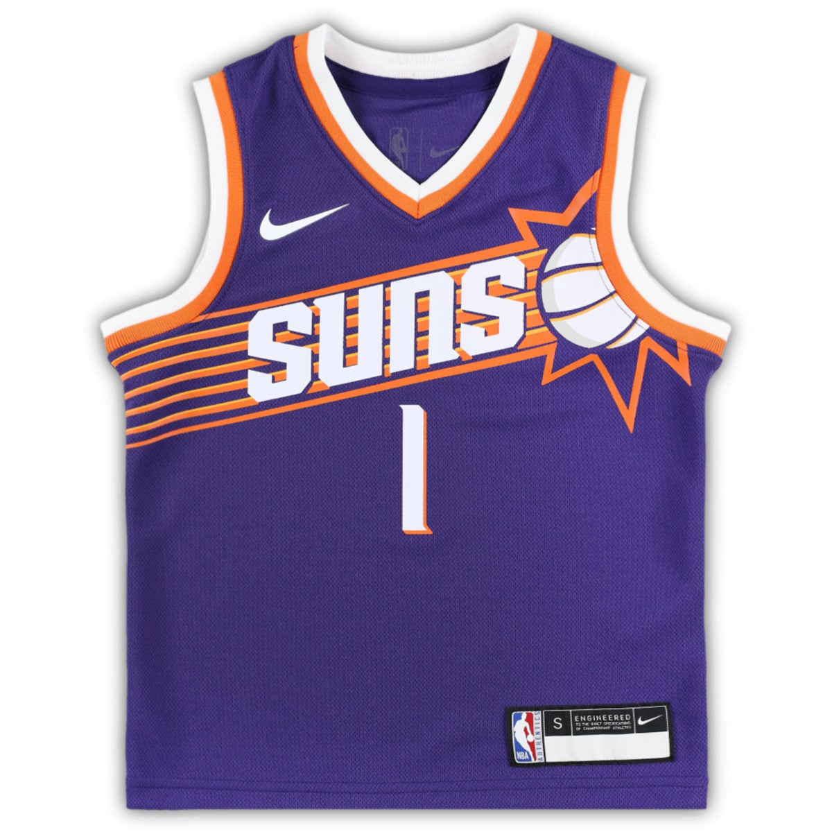 Devin Booker Phoenix Suns Preschool Swingman Player Jersey Icon Edition Purple - NBA