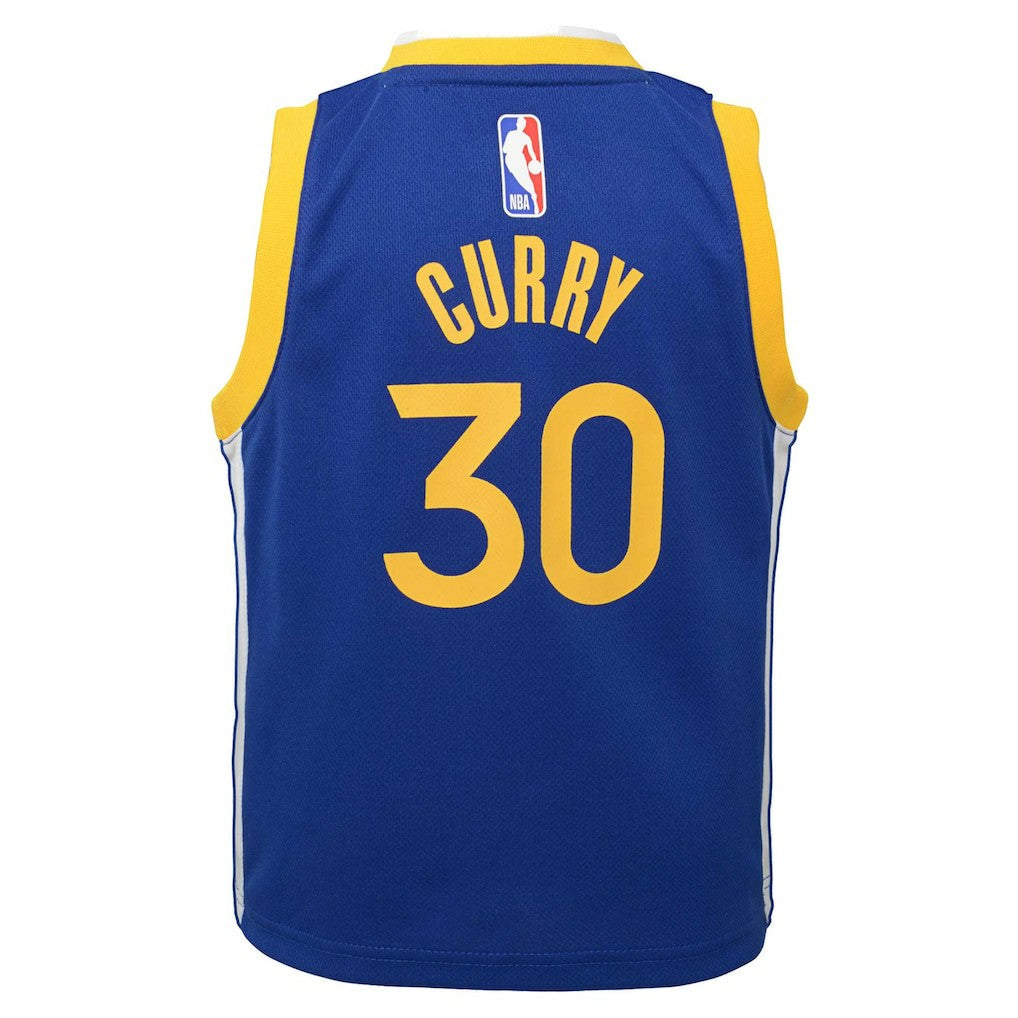 Stephen Curry Golden State Warriors Preschool Dri-FIT Swingman Player Jersey Icon Editi- Royal - NBA