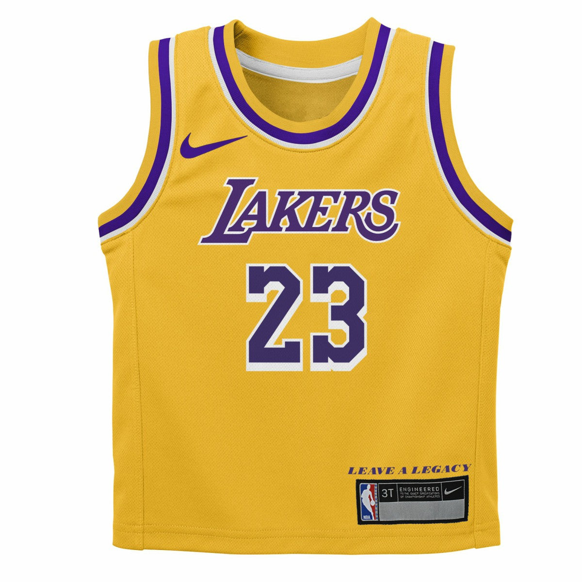 LeBron James Los Angeles Lakers Preschool Dri-FIT Swingman Player Jersey Icon Edition Gold - NBA