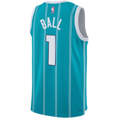 LaMelo Ball Charlotte Hornets Youth Swingman Jersey Icon Edition Teal - NBA