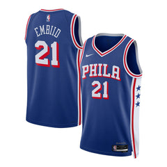 Joel Embiid Philadelphia 76ers Youth Swingman Jersey Icon Edition Royal - NBA